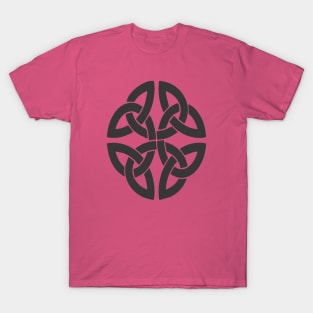 Celtic Dara Ancient Oak Knot In Gray T-Shirt